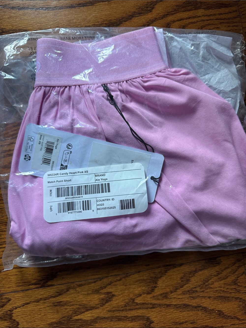 NEW! ALO Yoga Candy Pink Match Point Shorts